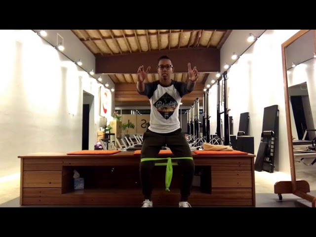 How to Set up and Perform Banded Squats