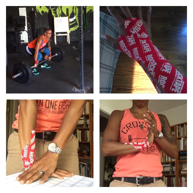 RockTape and Early Treatment Ideas for a Wrist Injury