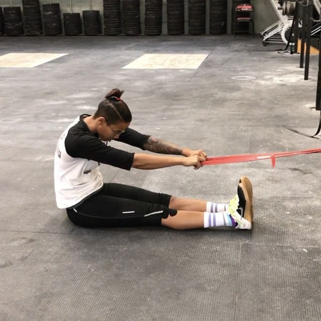 Band-Assisted Seated Toe Touch Corrective (Touch Your Toes Part 6)