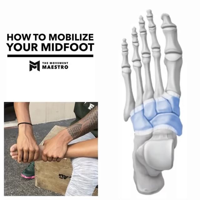 Self-mobilization of the Midfoot
