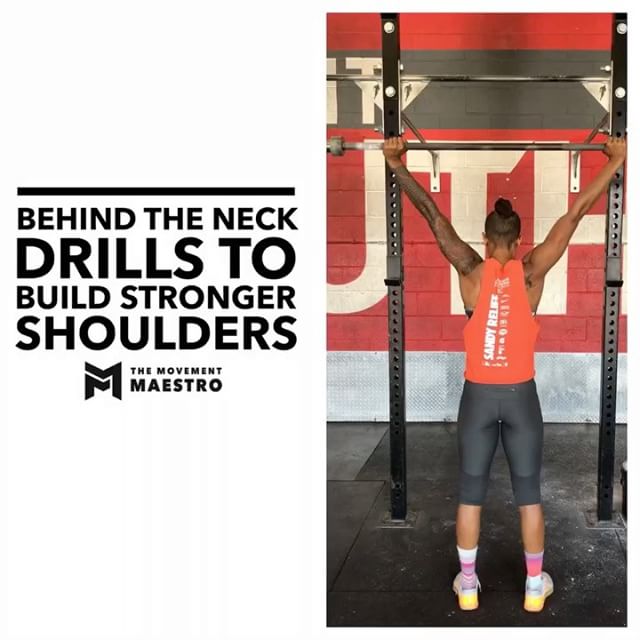 Behind-the-neck Shoulder Drills