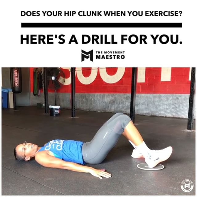 Supine Heel Slides for Addressing Hip Clunking