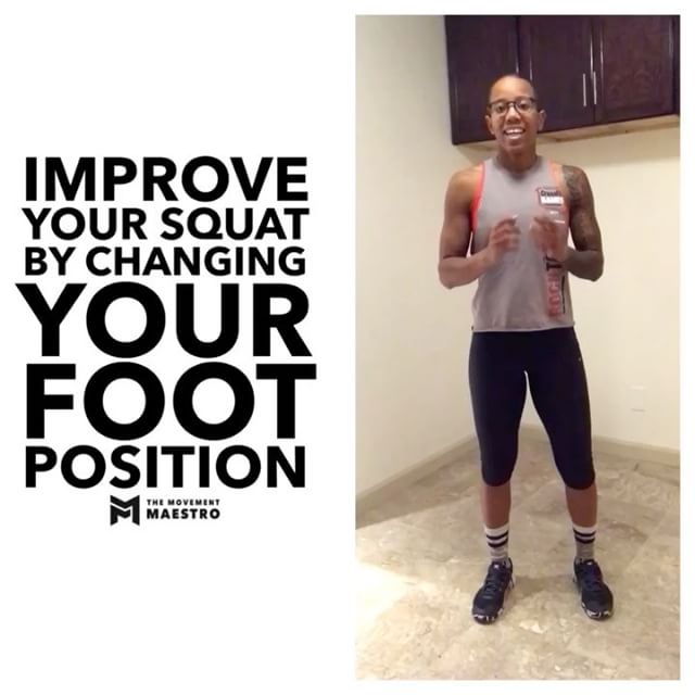 Improve Your Squat by Changing Your Foot Position