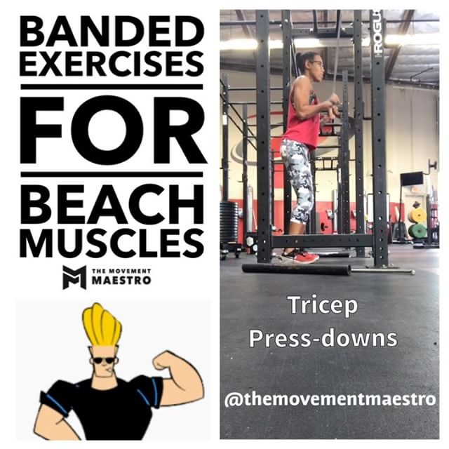 Banded Exercises for Beach Muscles