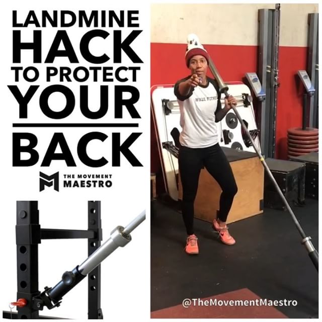 Landmine Anti-Rotation Core Stability Drill