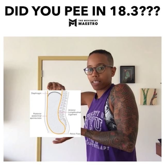 Peeing with Double-unders