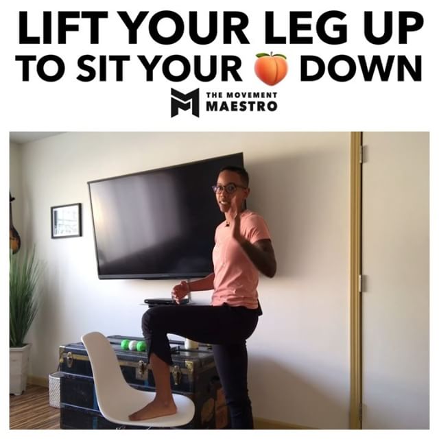 Standing Active hip flexion drill to improve your squat