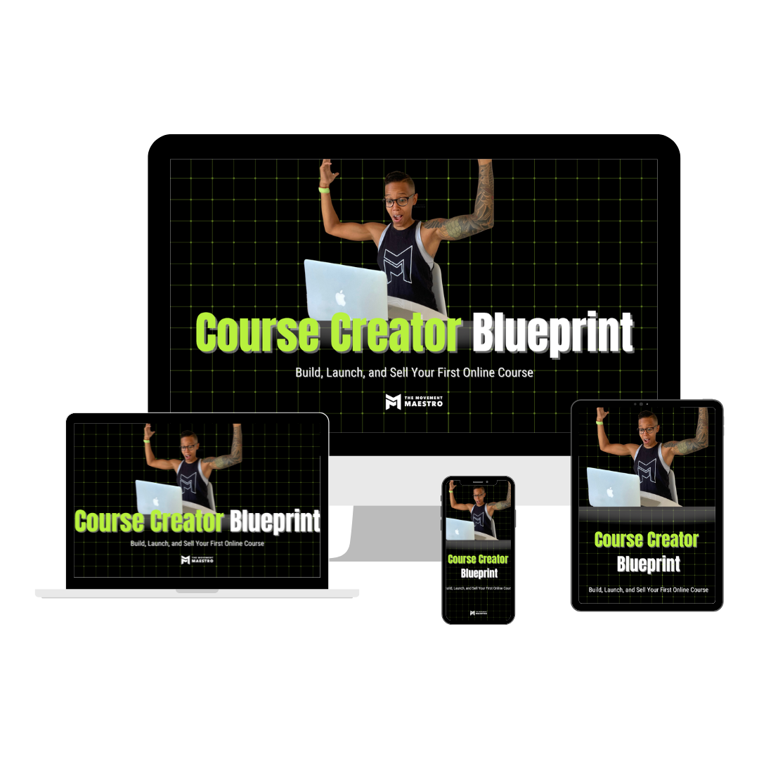 Course Creator Blueprint Hero Image